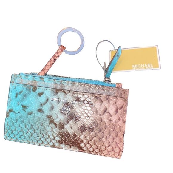 MICHAEL Michael Kors Snakeskin Key Wallet - Picture 8 of 9